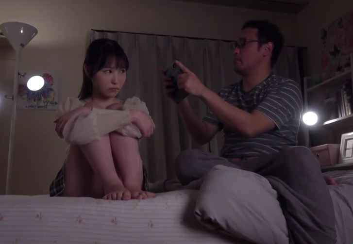 Stepfather fucks his stepdaughter from top hole to bottom hole