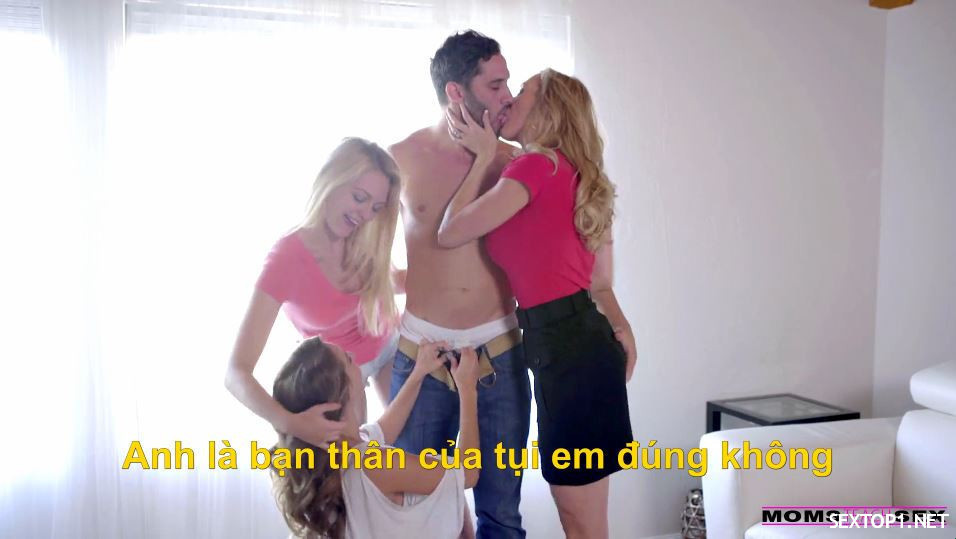 3 mother and daughter are horny in Vietsub