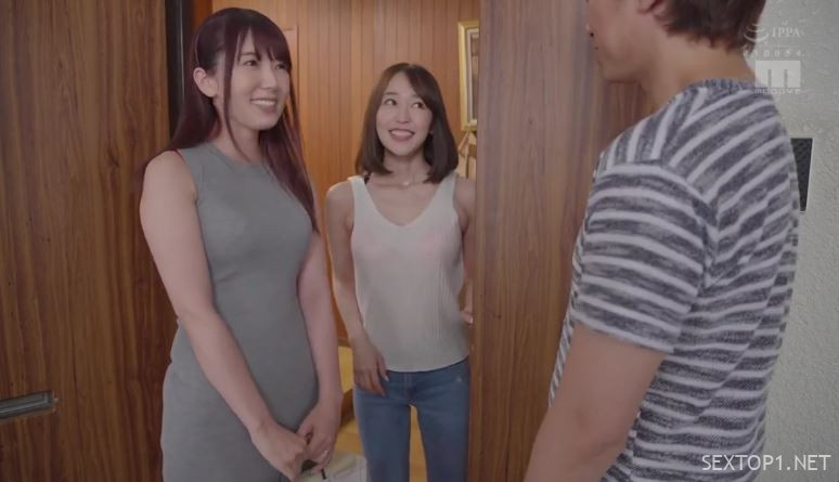 兩個鄰居女孩和那個年輕人很幸運